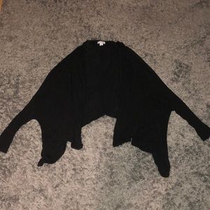 Black Thin Cardigan - L